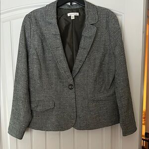 Coldwater Creek Gray Wool Blend Blazers & Suit Jackets